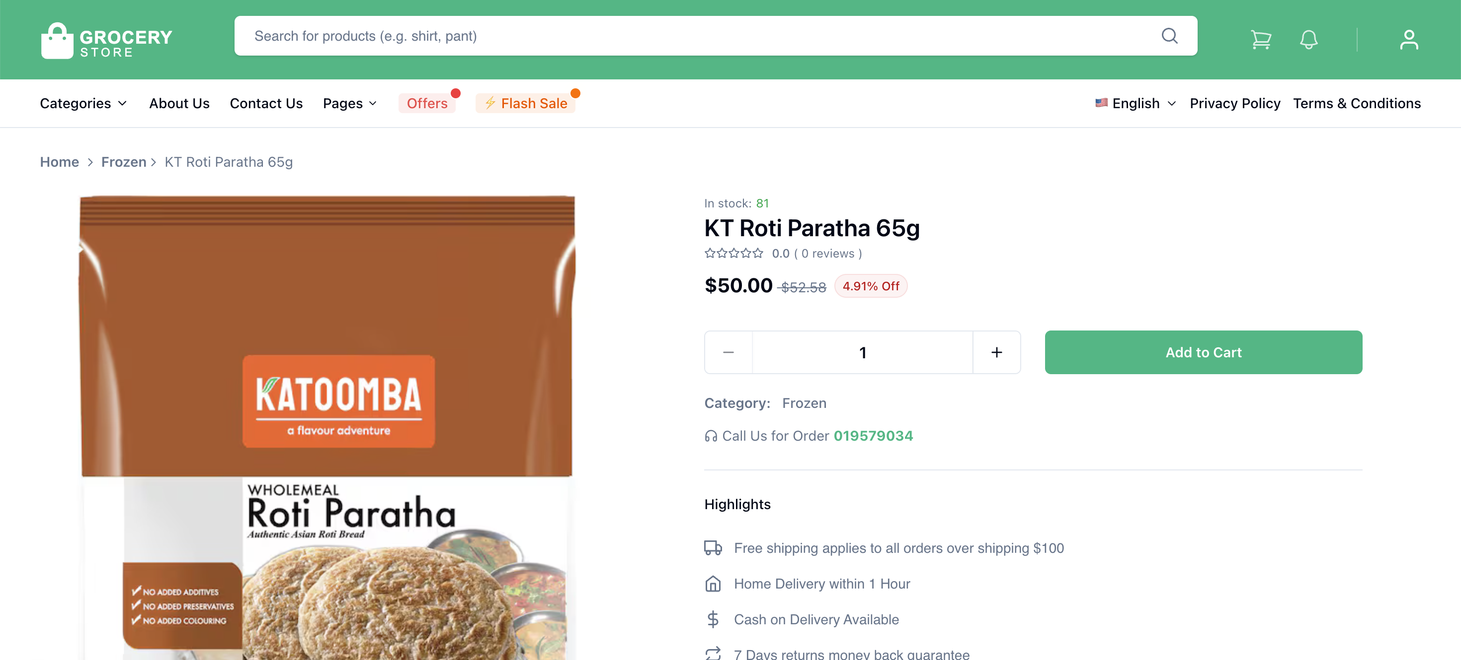 Grocery Store Management System — screenshot 5